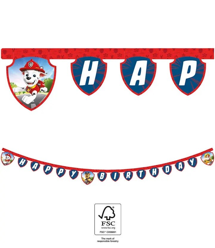 Procos Narodeninový banner - Paw Patrol