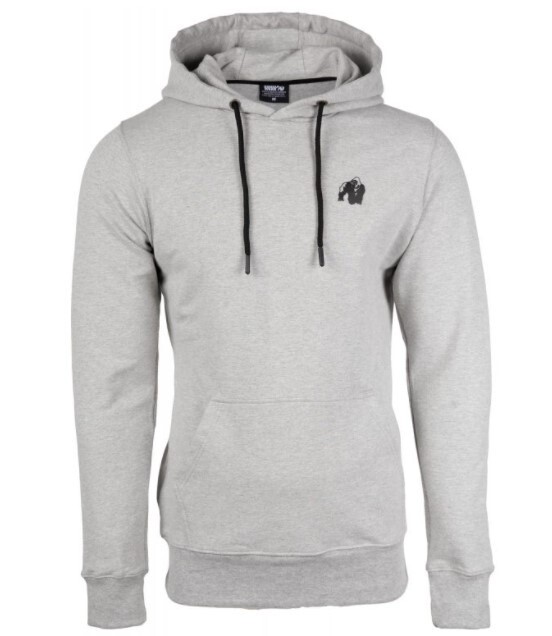Gorilla wear pánska mikina palmer hoodie gray - l