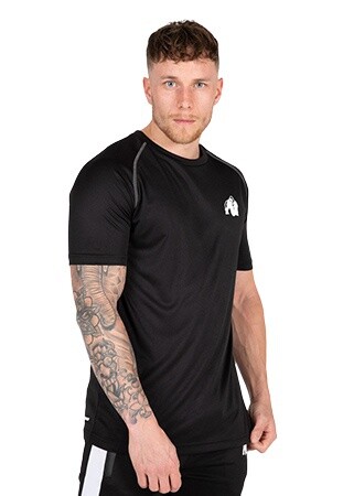 Gorilla wear pánske tričko performance čierna - m