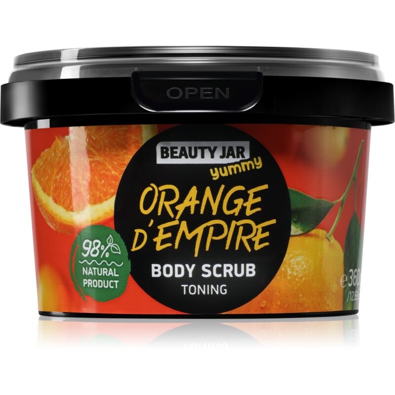 Beauty Jar Yummy Orange d'Empire jemný peeling s osviežujúcim účinkom 360 g