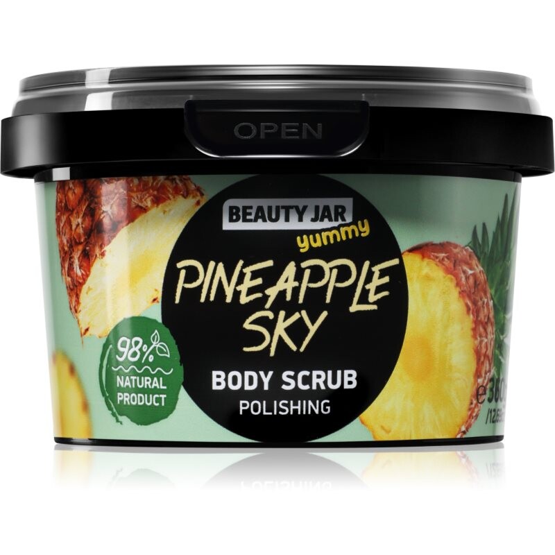 Beauty Jar Yummy Pineapple Sky rozjasňujúci peeling 360 g