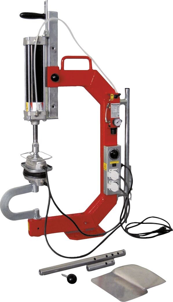 Pneumatic thermopress - 160° - tyre repair machine