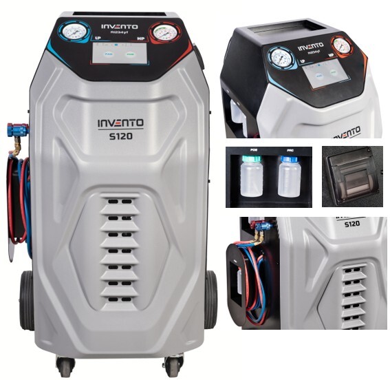 INVENTO S120 Silver Line R1234yf Automatic AC station