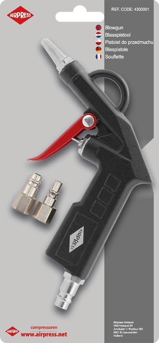 Pištoľ na prefúkanie krátka max 12 bar