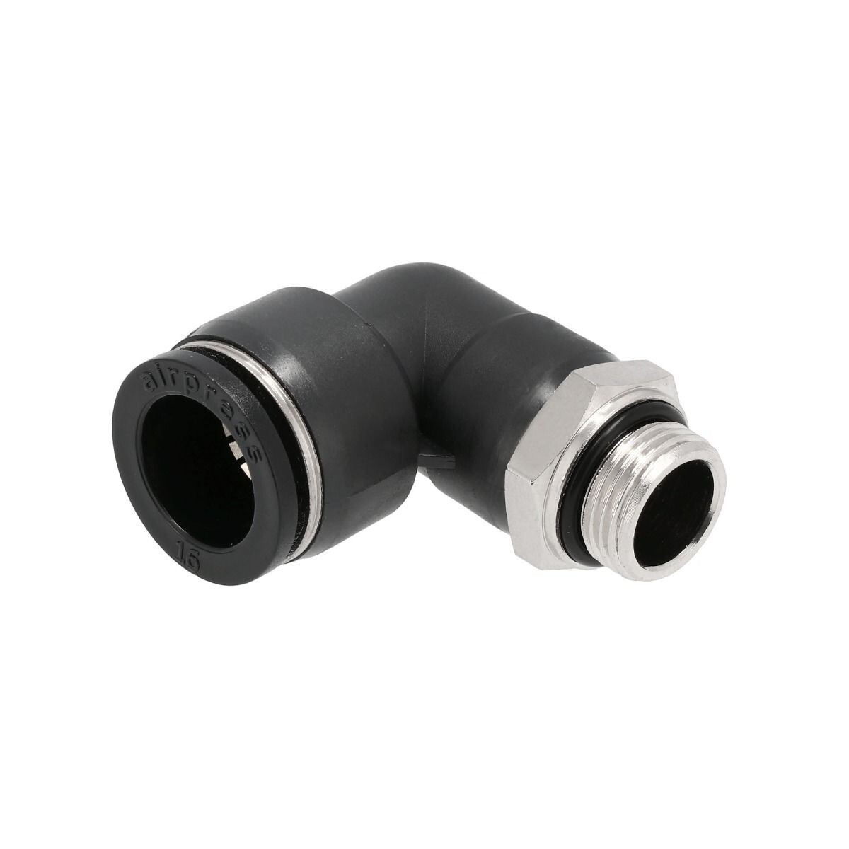 Kolienková spojka 90° 16 mm x 3/8