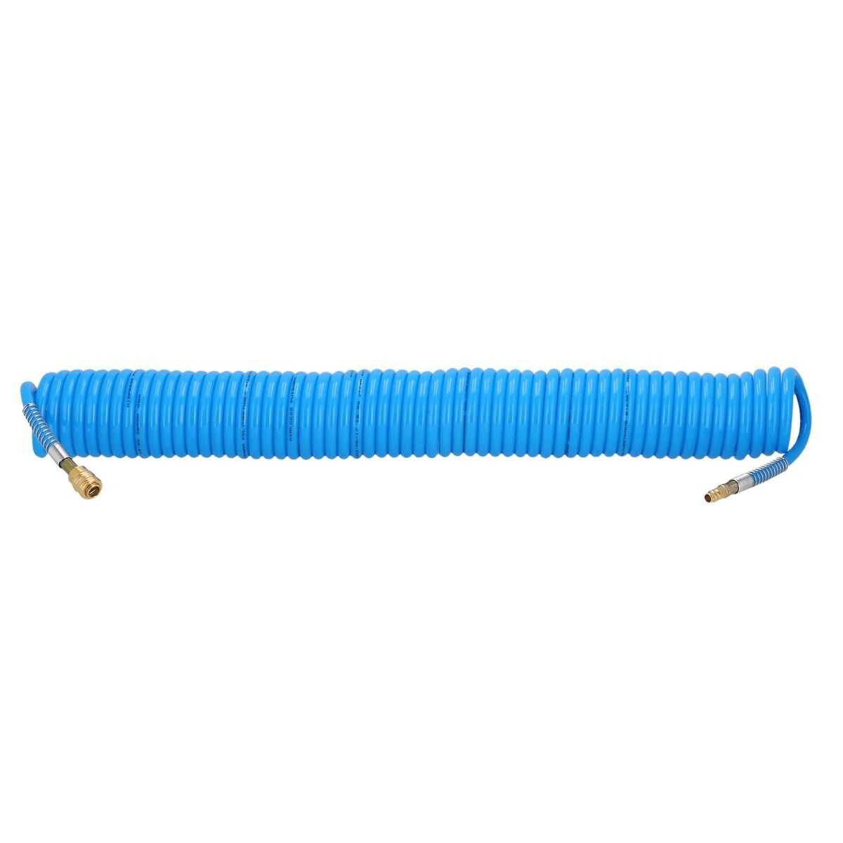 Pneumatická špirálová hadica PU s koncovkami 15 m fi 12 x 8 mm