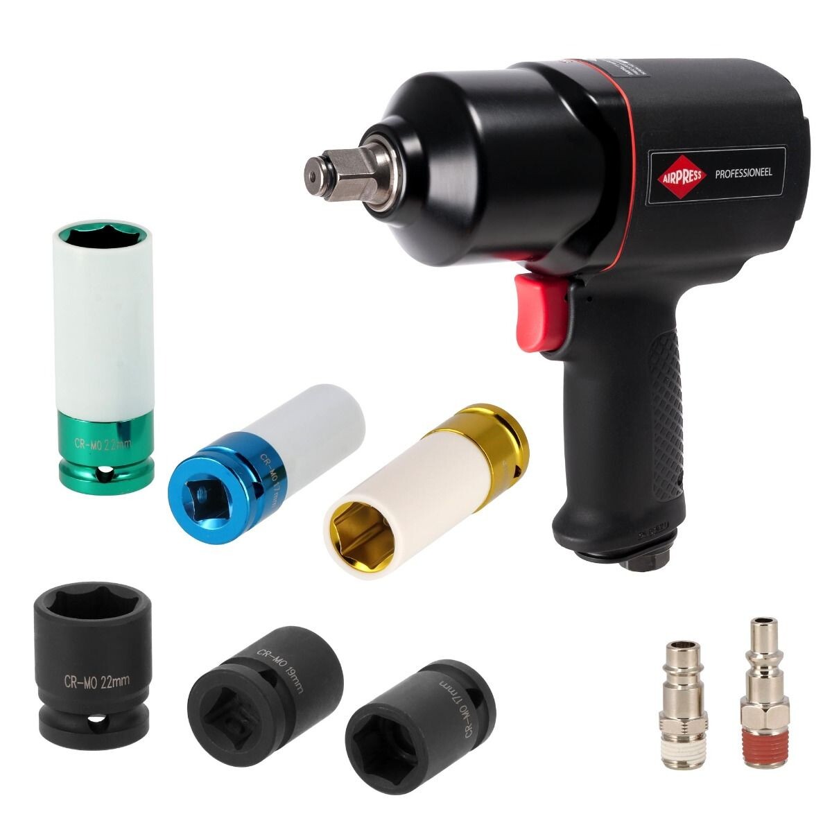 Pneumatický rázový kľúč 1/2