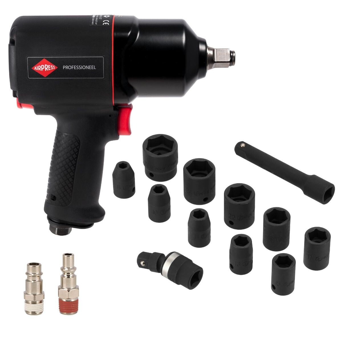 Pneumatický rázový kľúč 1/2