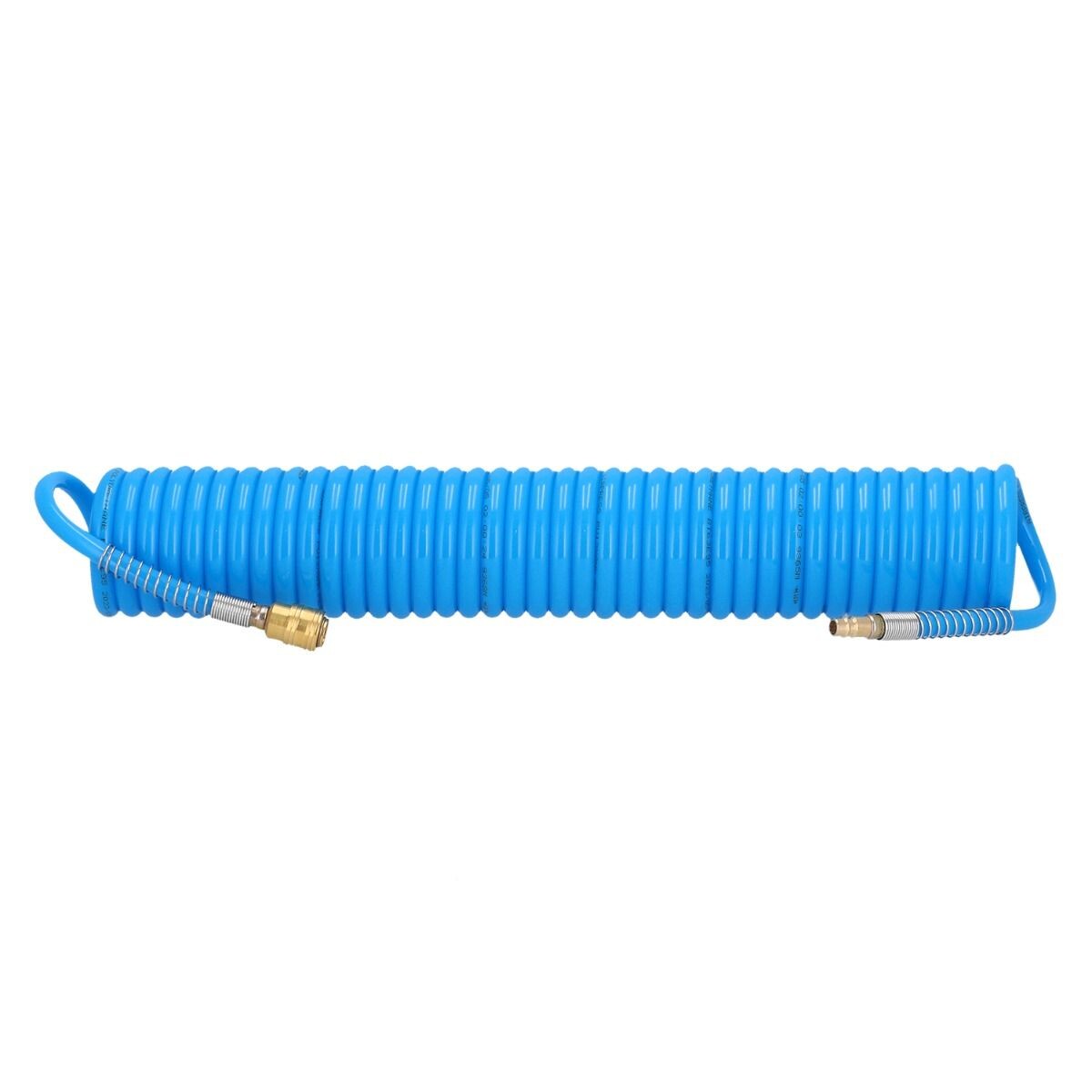 Pneumatická špirálová hadica PU s koncovkami 10 m fi 12 x 8 mm