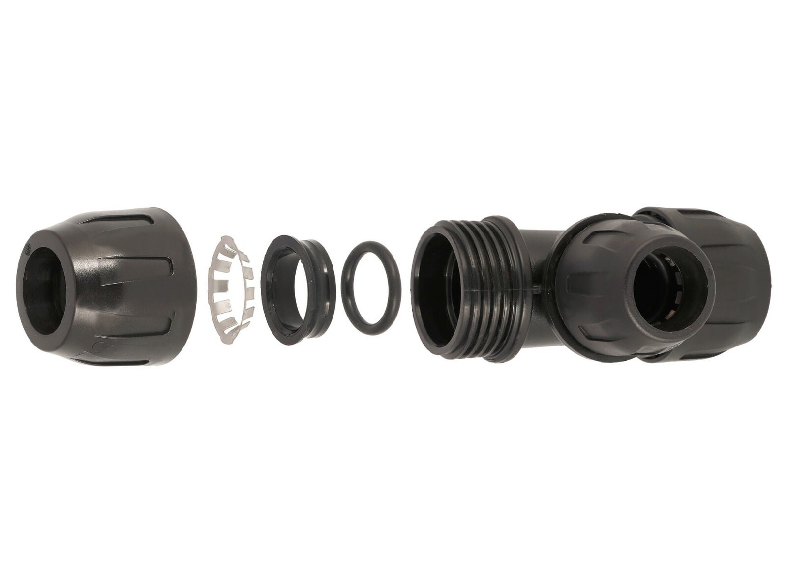 Redukčný trojník fi 63 x 50 x 63 mm vnútorný závit