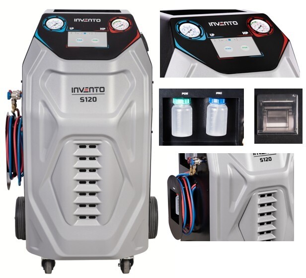 INVENTO S120 Silver Line R134a Automatic AC station