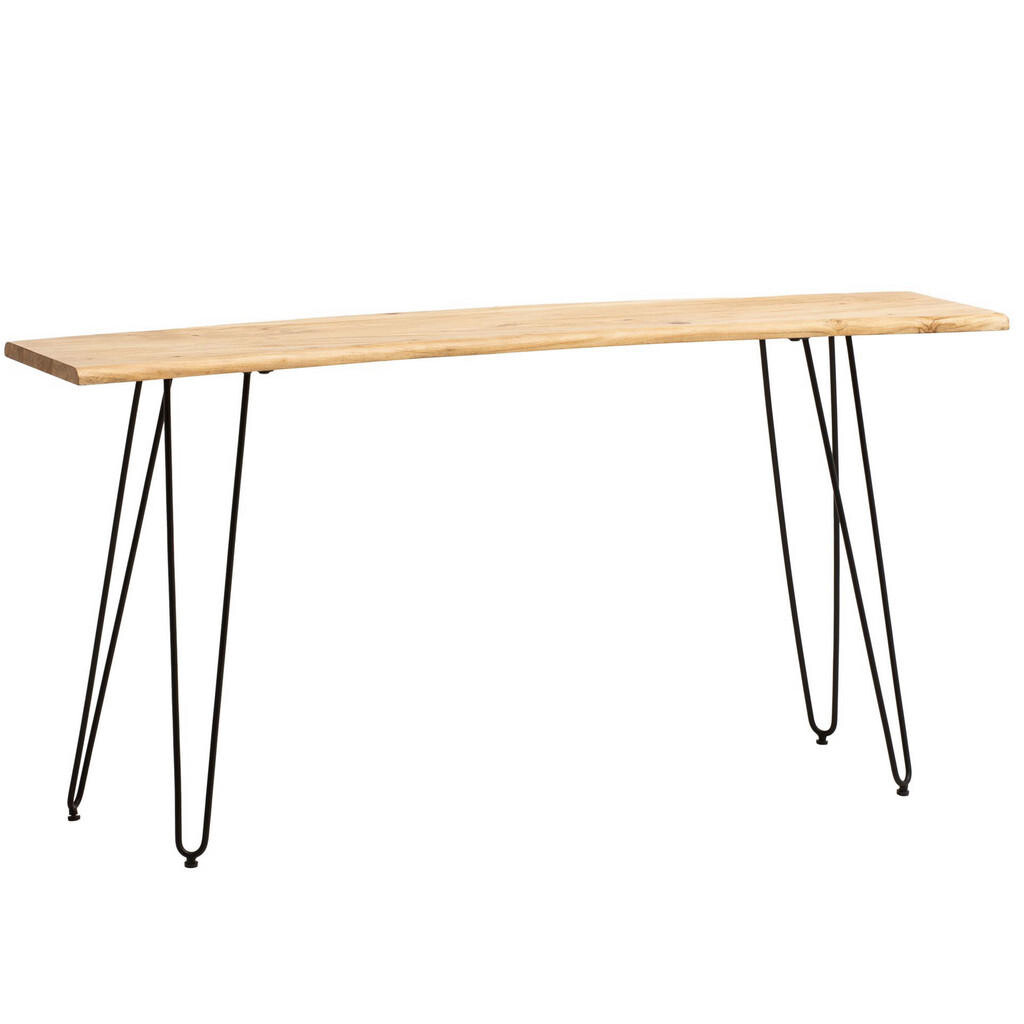 MID.YOU KONZOLOVÝ STOLÍK, akácia, farba akácie, 150/36/75 cm