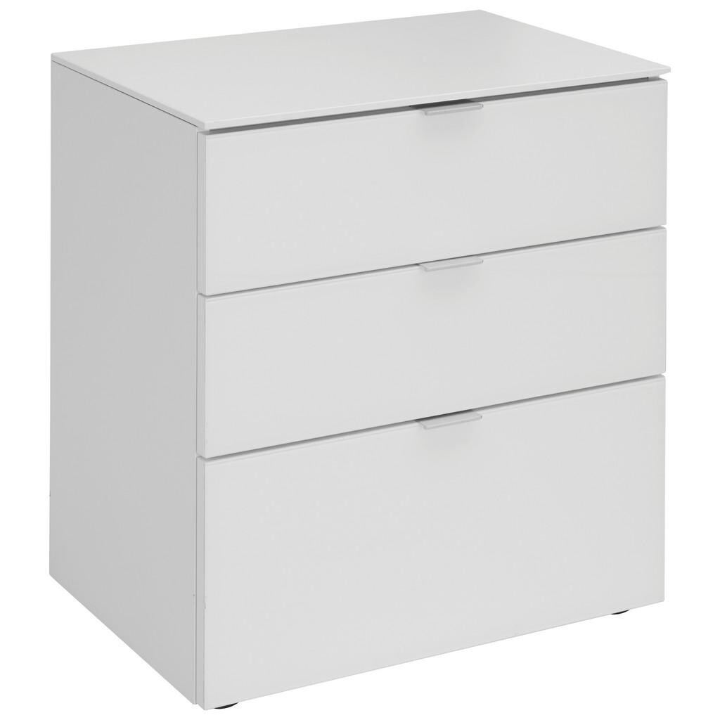Moderano NOČNÝ STOLÍK, biela, 58/62.5/40 cm