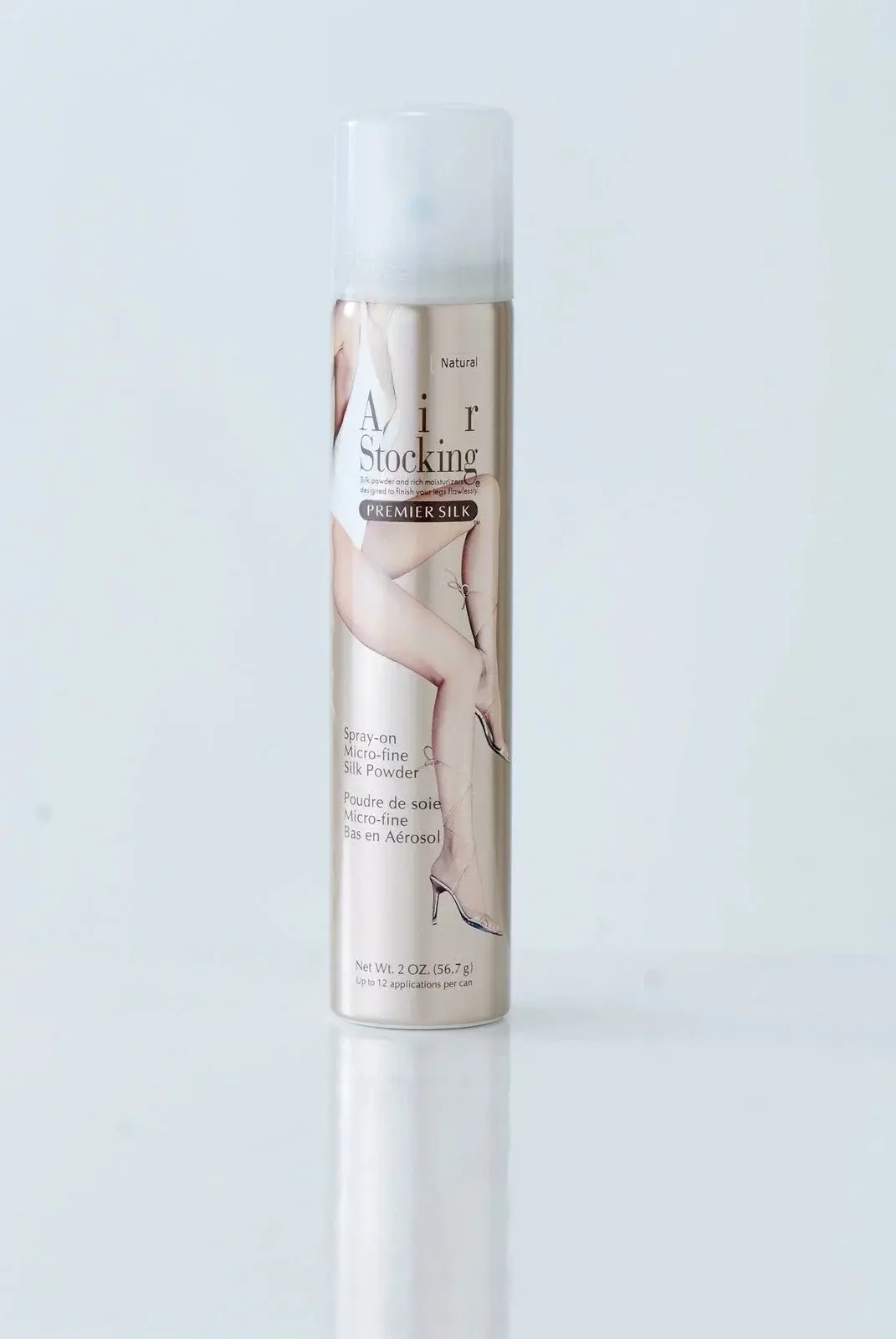 Hodvábne pančuchy v spreji Premier QT 56,7g - AirStocking UNI bronze