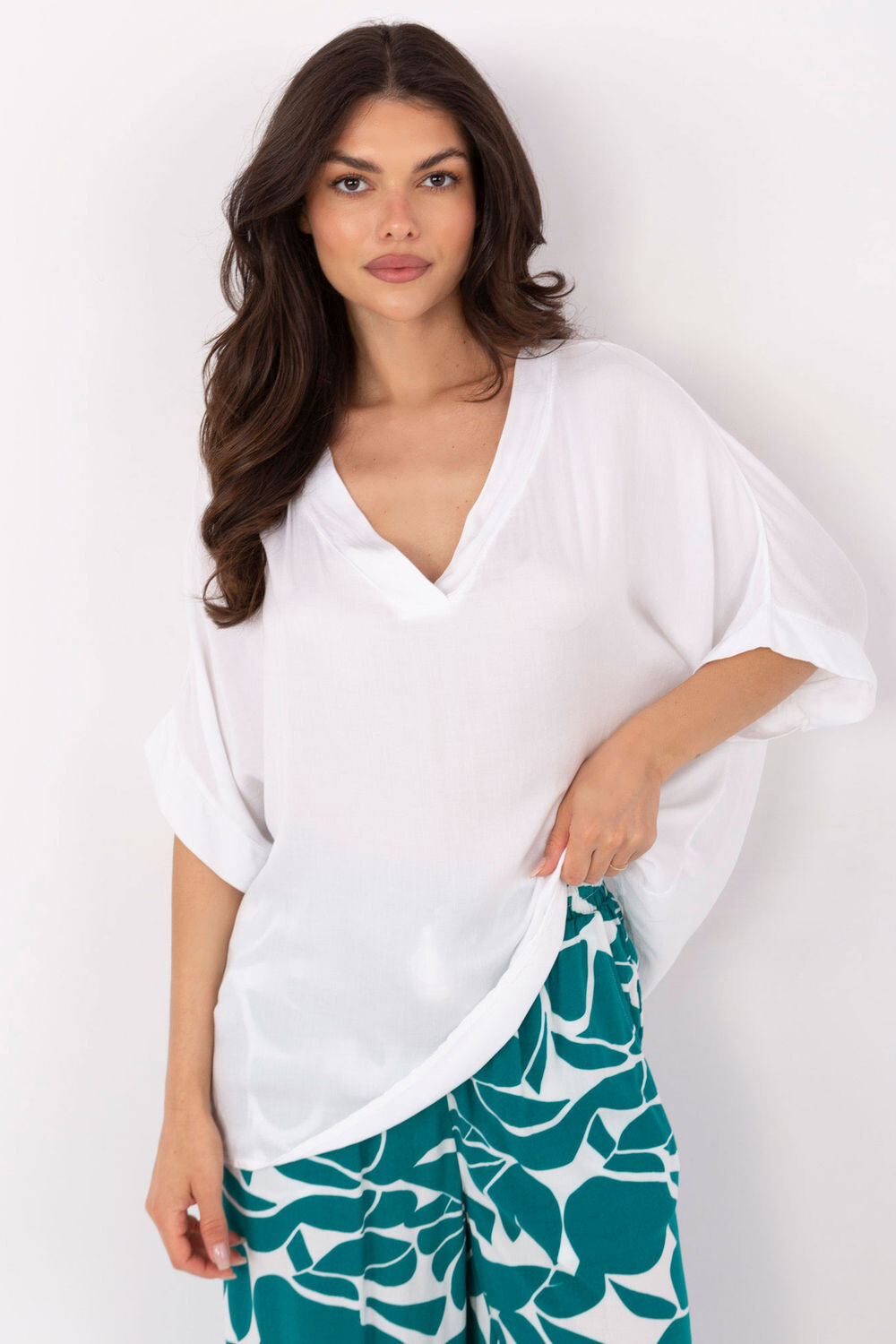 Blúzka TW BZ BI 3228.75 biela L