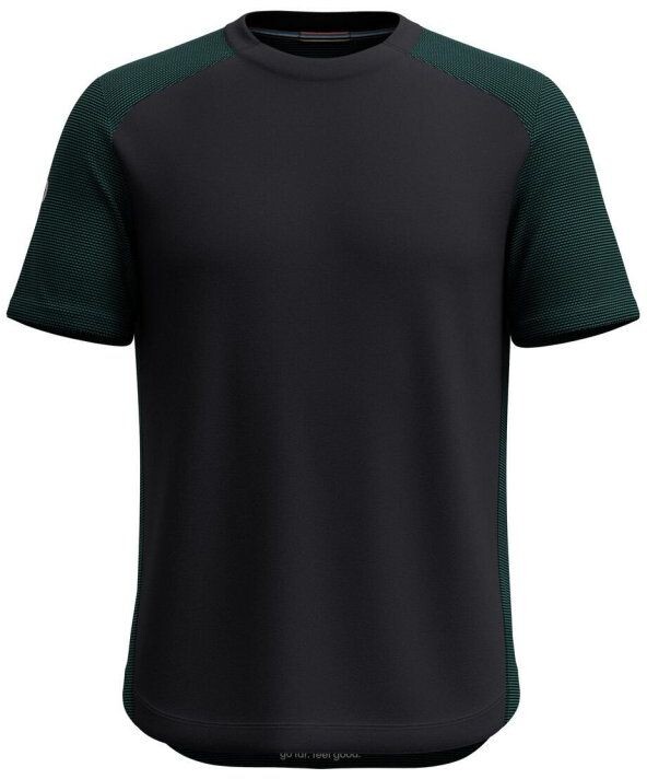 Smartwool M ACTIVE MESH SHORT SLEEVE evergreen/black Veľkosť: S