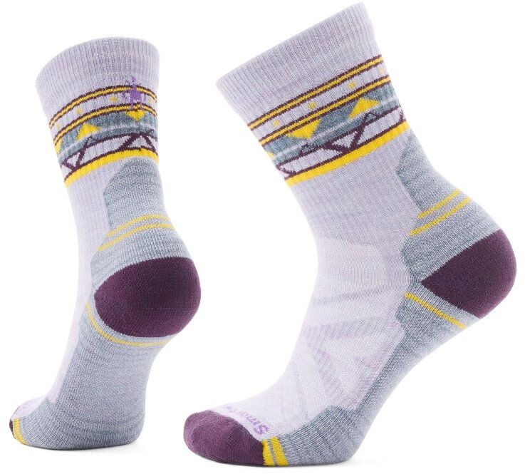 Smartwool W HIKE LIGHT CUSHION ZIG ZAG VL MD CR SC purple eclipse Veľkosť: M