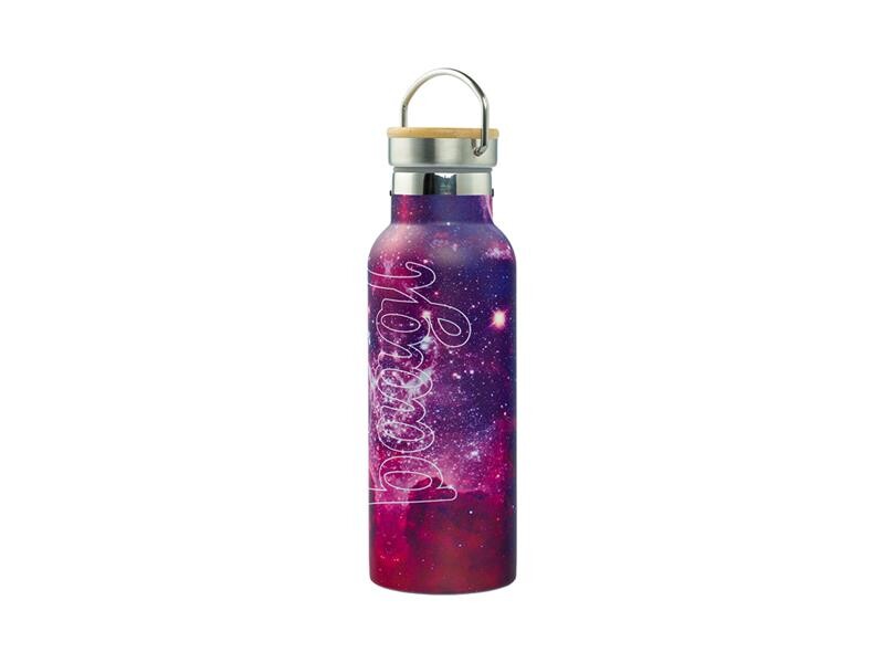 Termofľaša BAAGL Galaxy 500ml s bambusovým viečkom