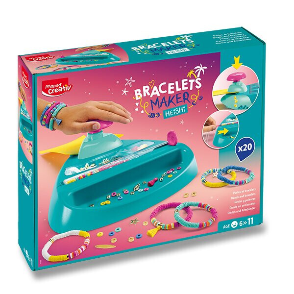 Súprava Maped Creativ Heishi, výroba náramkov