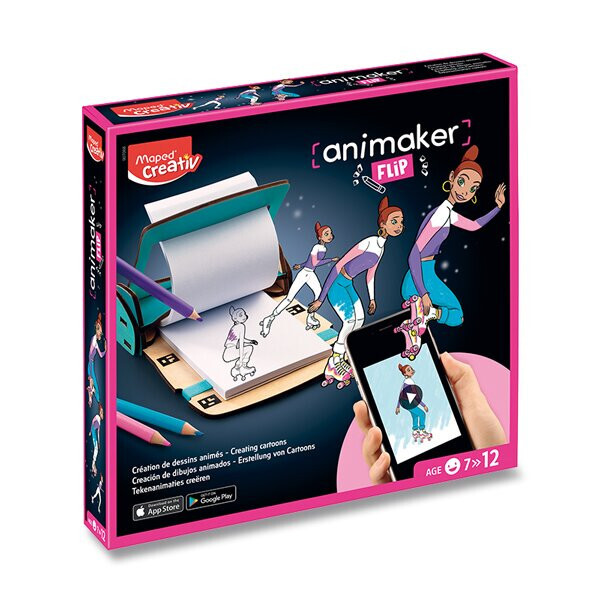 Súprava Maped Creativ Animaker Flip - Poetic - tvorba animácií