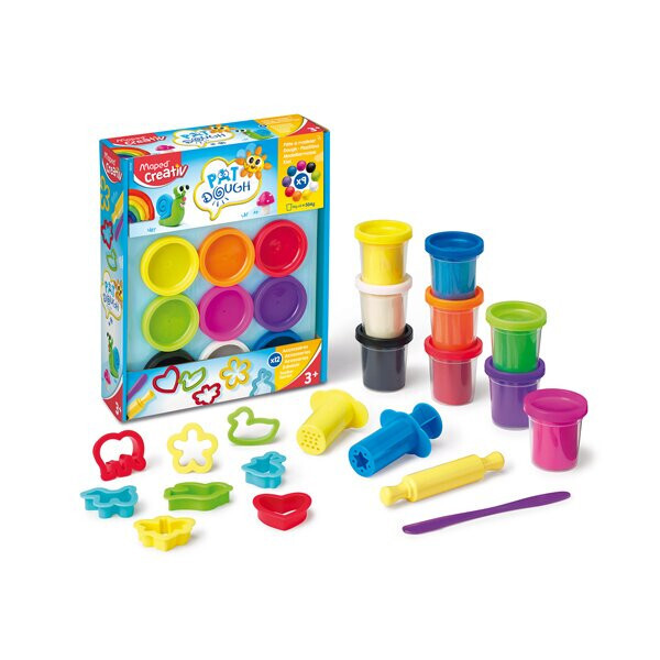 Súprava Maped Creativ Pat'Dough - modelovacia hmota - 9 farieb