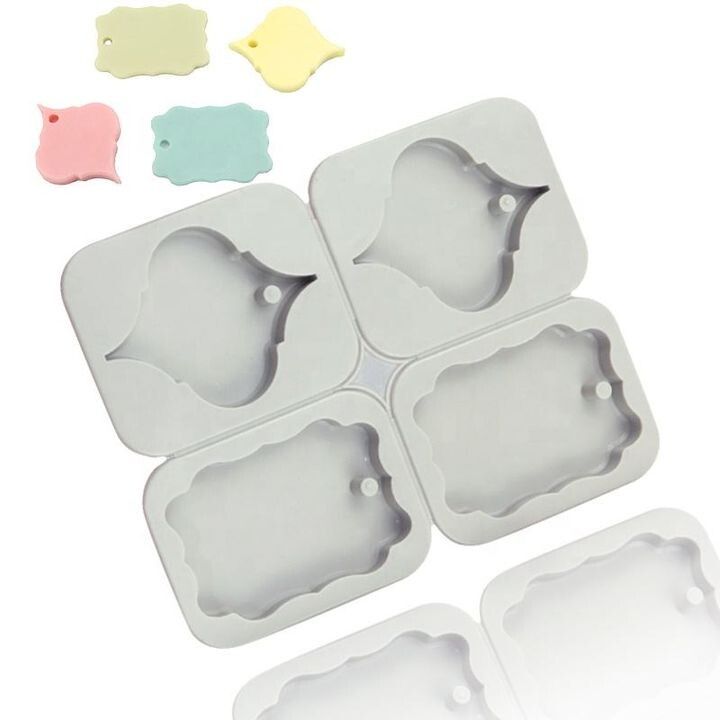 Silikónová forma na odlievanie - ornamenty s otvorom