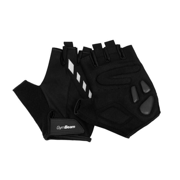 GymBeam Cyklistické rukavice Half-Finger  S