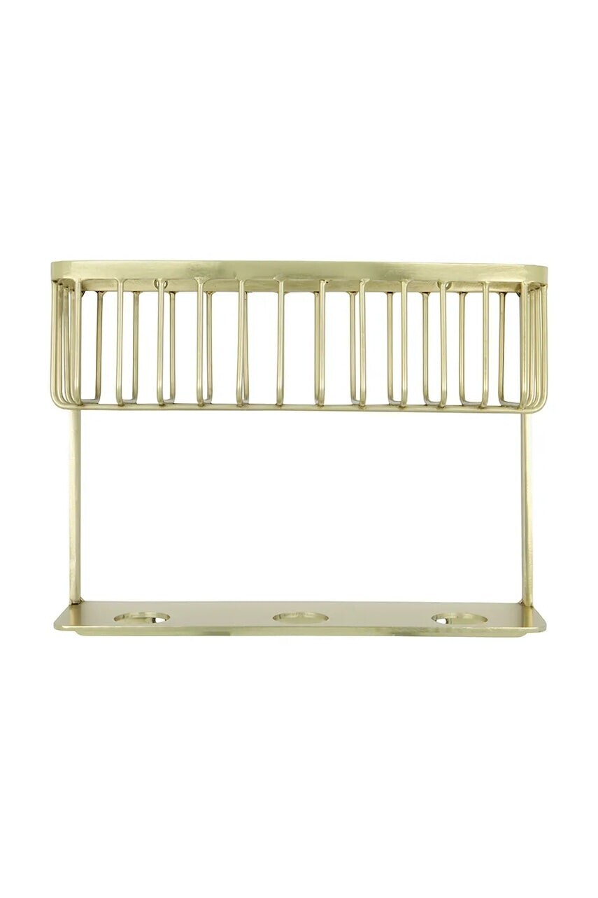 Kúpeľňová polica House Doctor HDBath 20 x 25,5 xm žltá farba