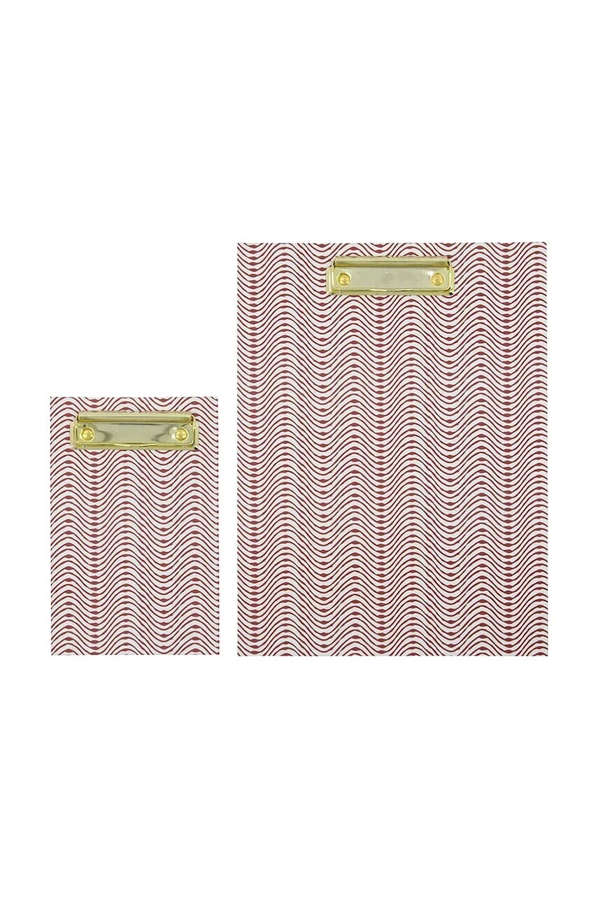 Podložka na písanie House Doctor HDClip 24 x 32 cm 2-pak červená farba