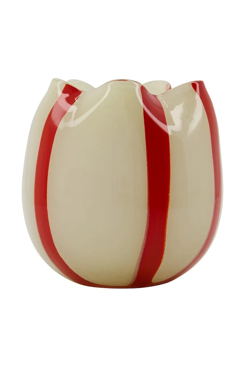Dekoračný svietnik House Doctor HDGula 16 cm červená farba
