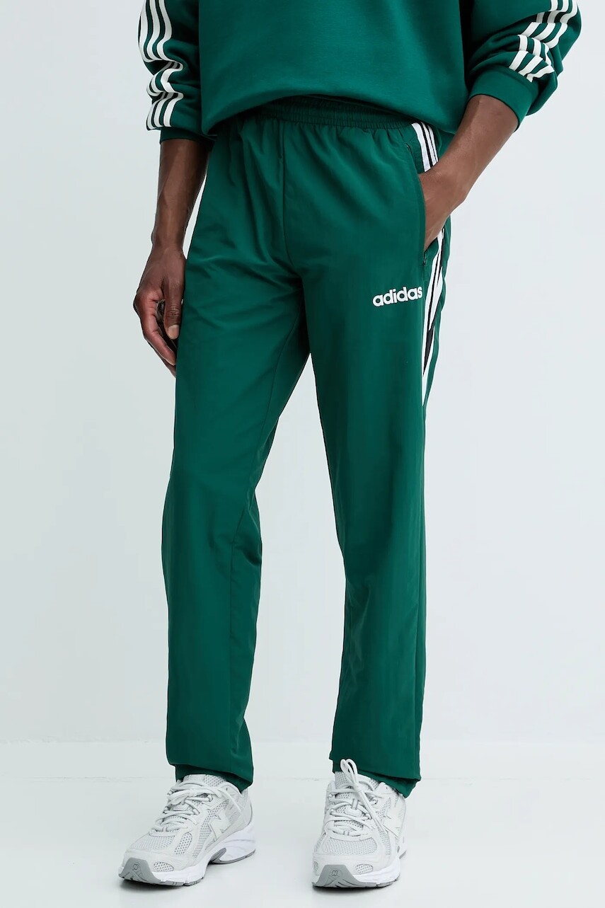 Tepláky adidas Originals Track Pant zelená farba, s nášivkou, JX3055