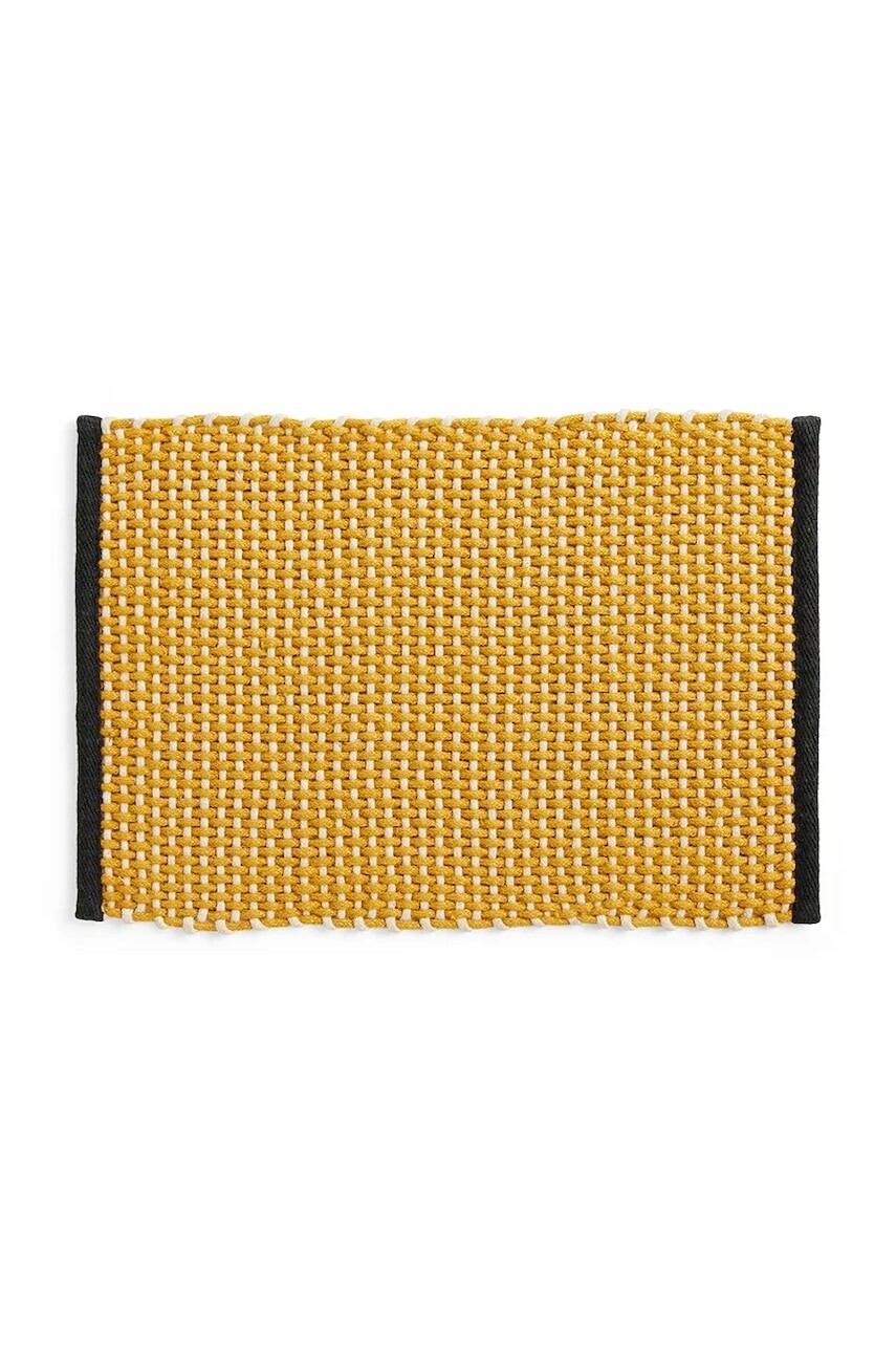 Rohožka HAY Door Mat 70 x 50 cm žltá farba