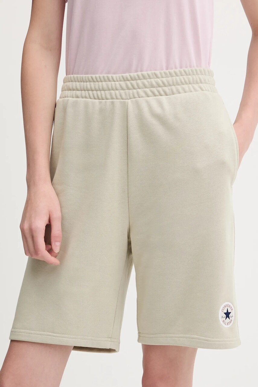 Šortky Converse béžová farba, jednofarebné, 10026979-A10
