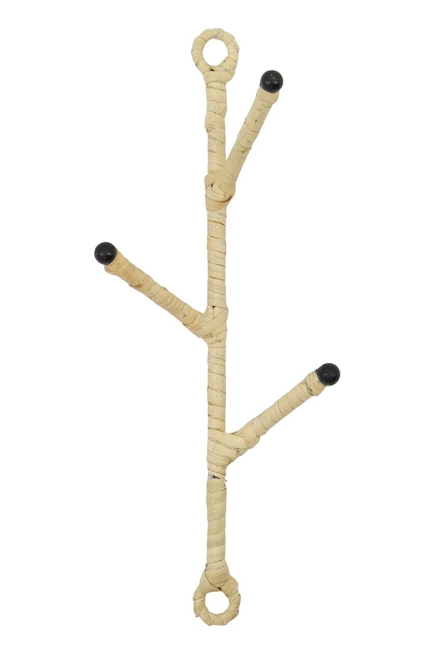 Nástenný vešiak House Doctor HDBranch 20 x 5,5 cm béžová farba