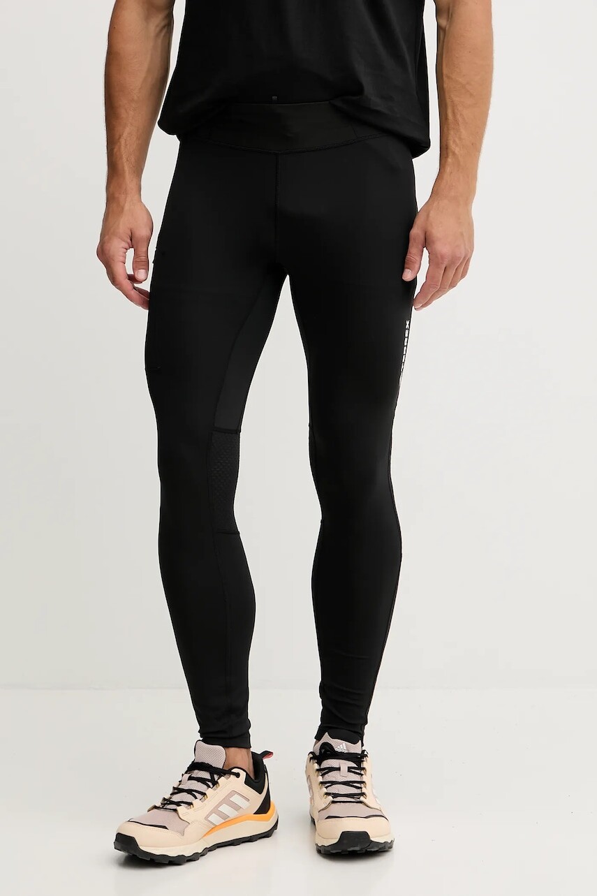 Športové legíny adidas TERREX Xperior čierna farba, jednofarebné, JM0413