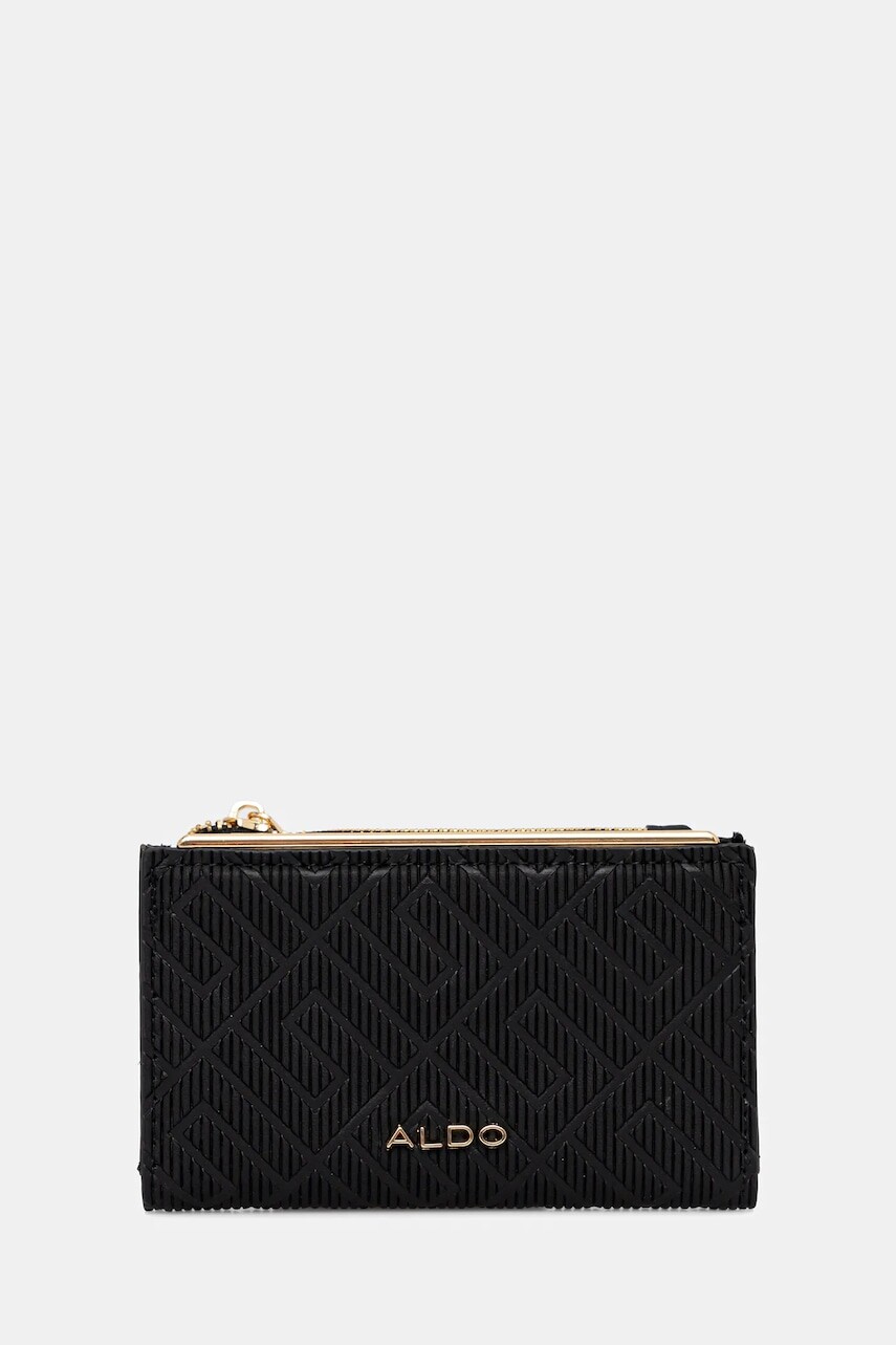 Peňaženka Aldo dámska, čierna farba, MERECLYA.009