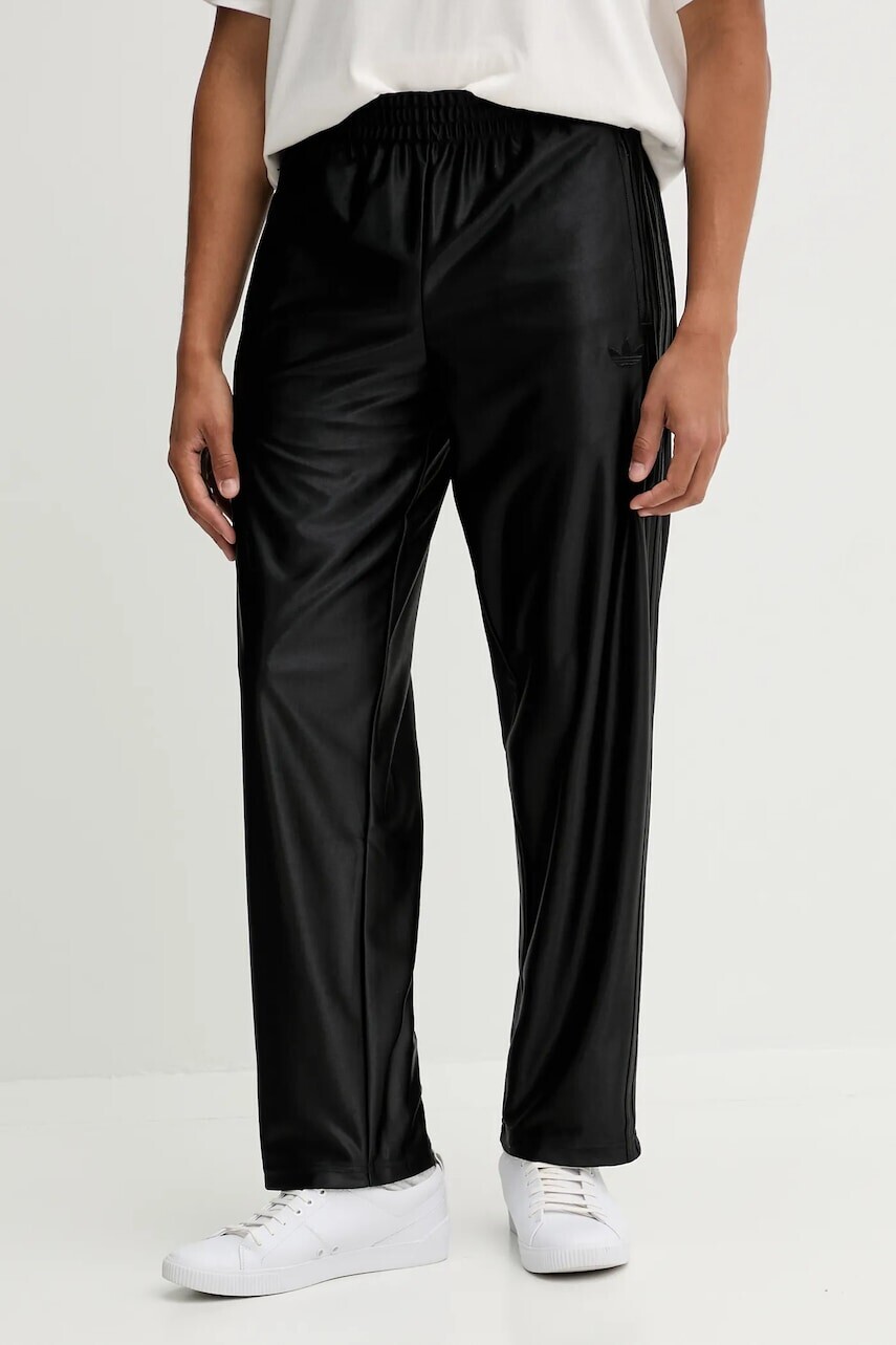 Tepláky adidas Originals Firebird čierna farba, jednofarebné, JX1494