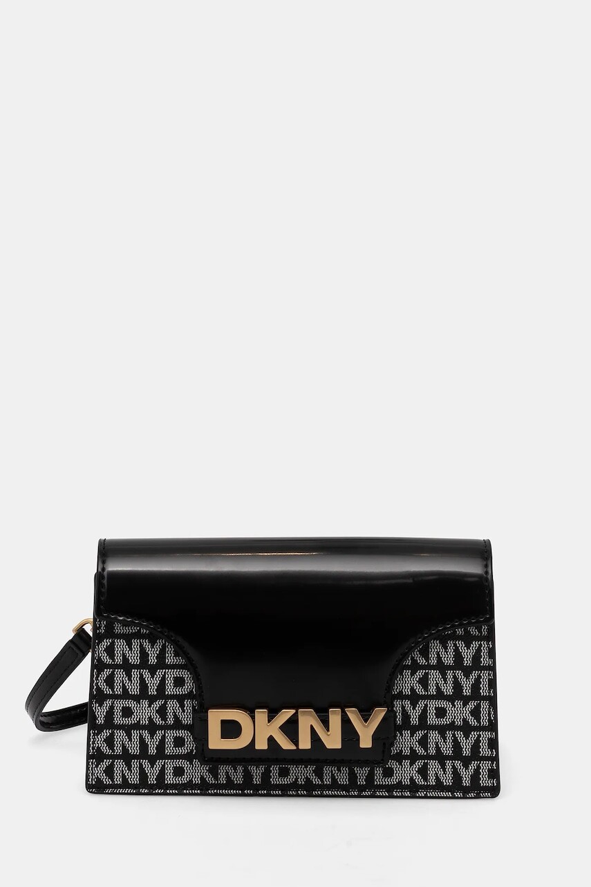 Kabelka Dkny čierna farba, R5255G58