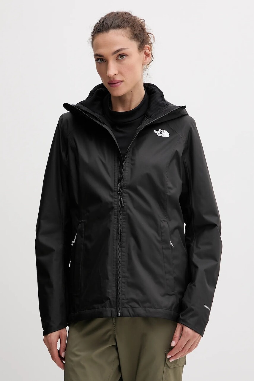 Bunda The North Face Quest Triclimate čierna farba, NF0A3Y1I4H01