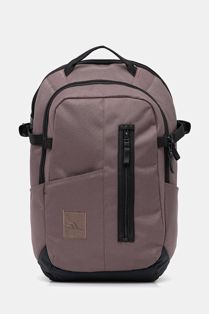 Ruksak adidas hnedá farba, malý, jednofarebné, JM5444