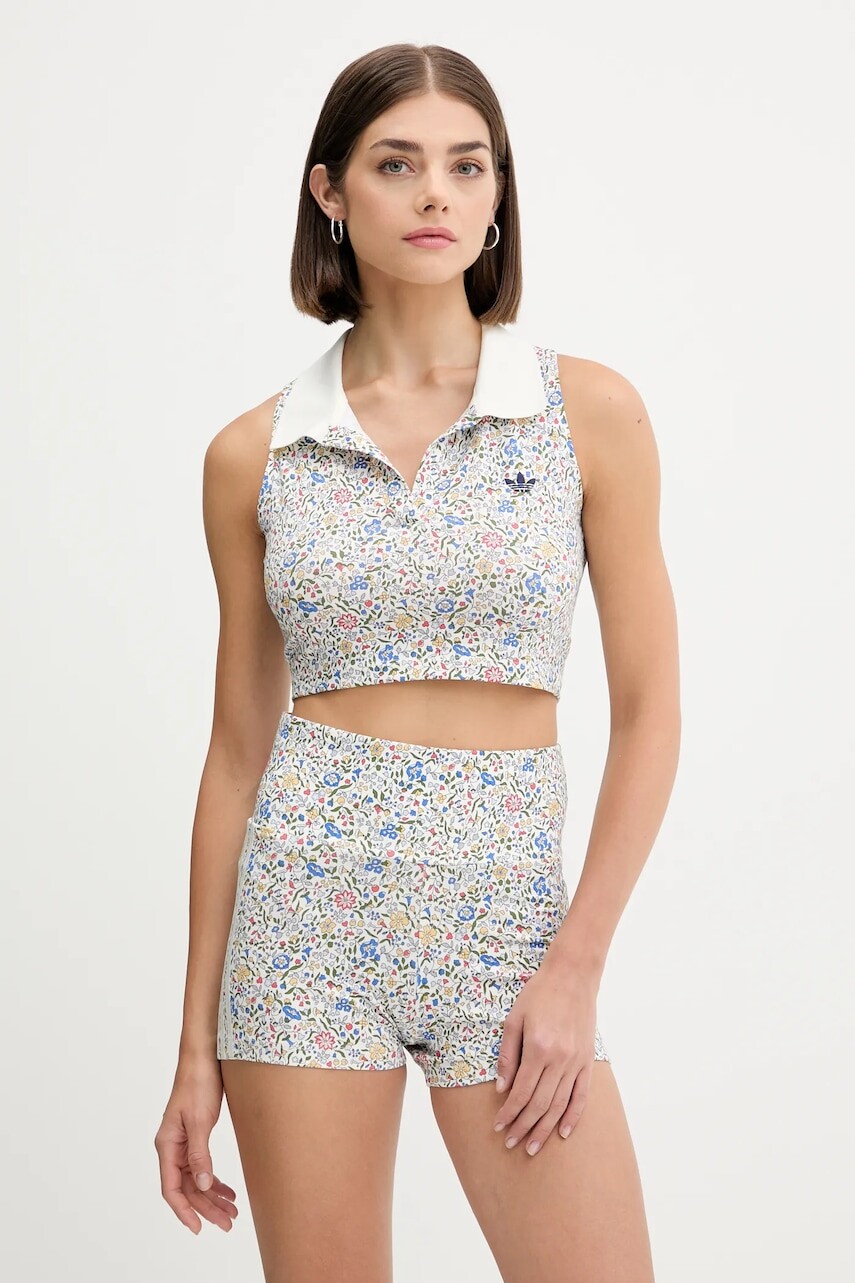 Top adidas Originals Liberty béžová farba, JW5194