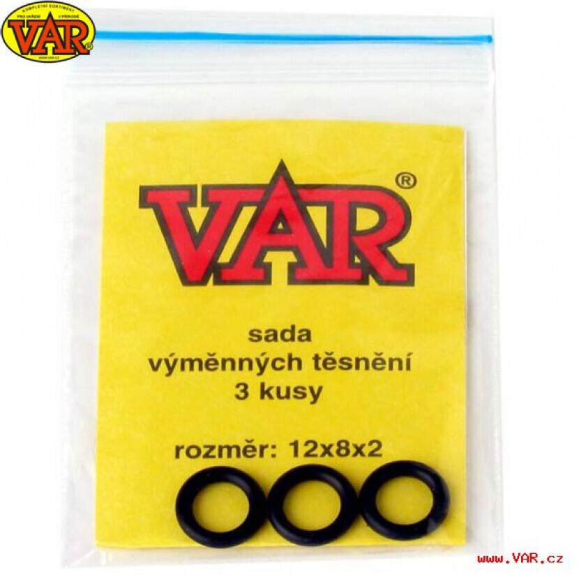 Súprava tesnení VAR 3 ks - čierna
