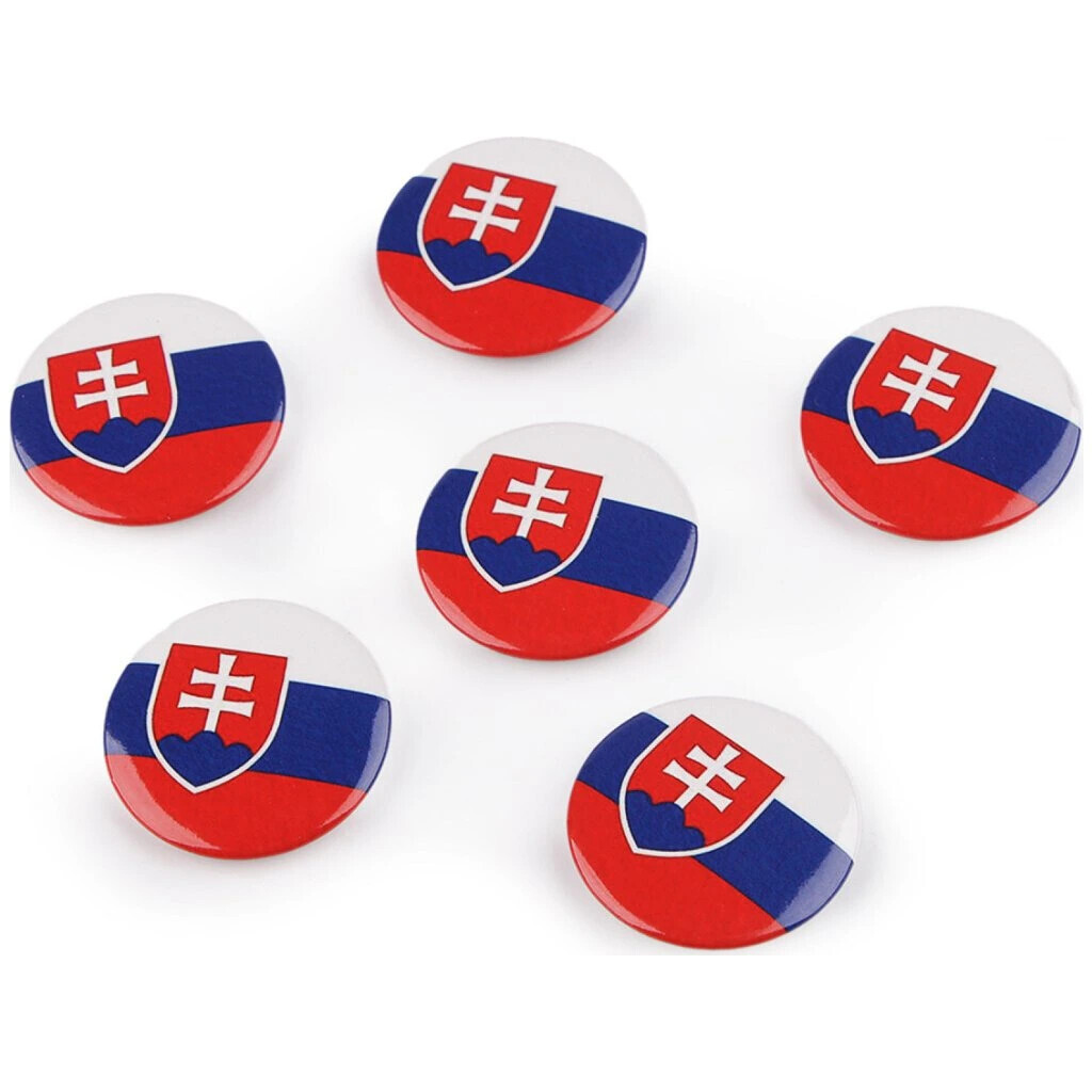 Placka Slovensko 1 ks - farebná