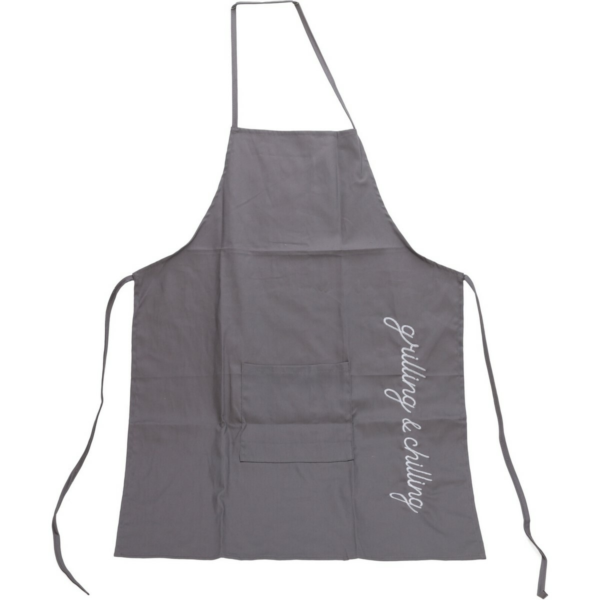 Kuchyňská zástera antracitová, 60 x 84 cm