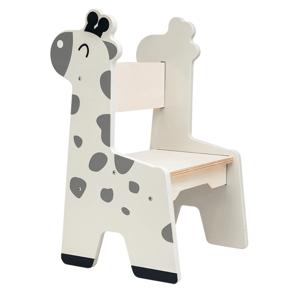 Montessori schodíky/stolička, motív žirafa, ZAFRA