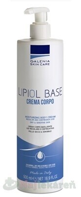 GALENIA LIPIOL BASE MAGRA hydratačný telový krém 500 ml