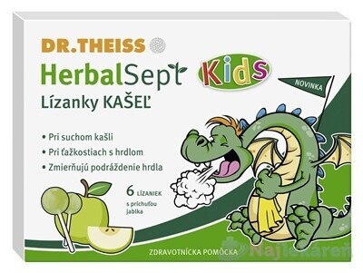 HERBALSEPT KIDS LIZANKY JABLKO KASEL