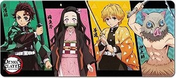 Demon Slayer - Characters - podložka pod myš a klávesnicu