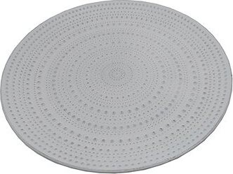 GOBA Tanier dekoračný – drevený, biely 40 cm