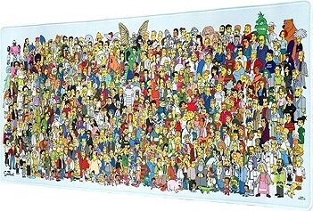 The Simpsons - Characters - Herná podložka na stôl